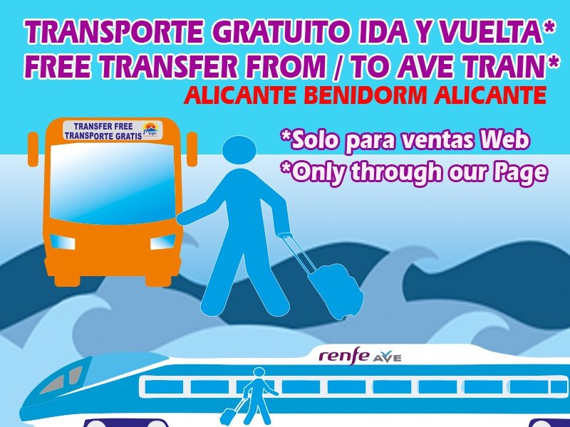 Do you know our FREE Shuttle? Отель Magic Villa Benidorm Бенидорме Do you know our FREE Shuttle? Отель Magic Villa Benidorm Бенидорме